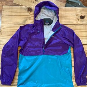 Patagonia H2No Rain Coat Pullover Shell with Pocket